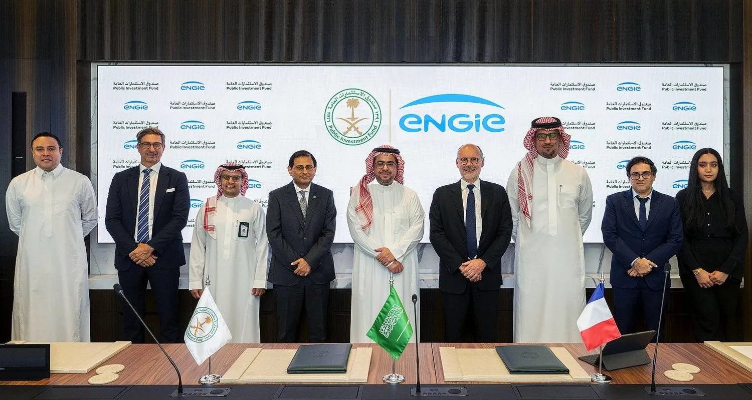 PIF ve ENGIE arasındaki imza töreni (PIF web sitesi)
