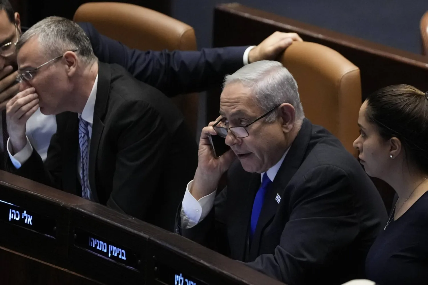 رئيس الوزراء بنيامين نتنياهو ماضٍ في استهداف القضاء (أ.ب)