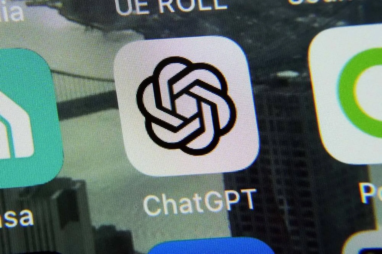 The ChatGPT app is displayed on an iPhone in New York, May 18, 2023. (AP)