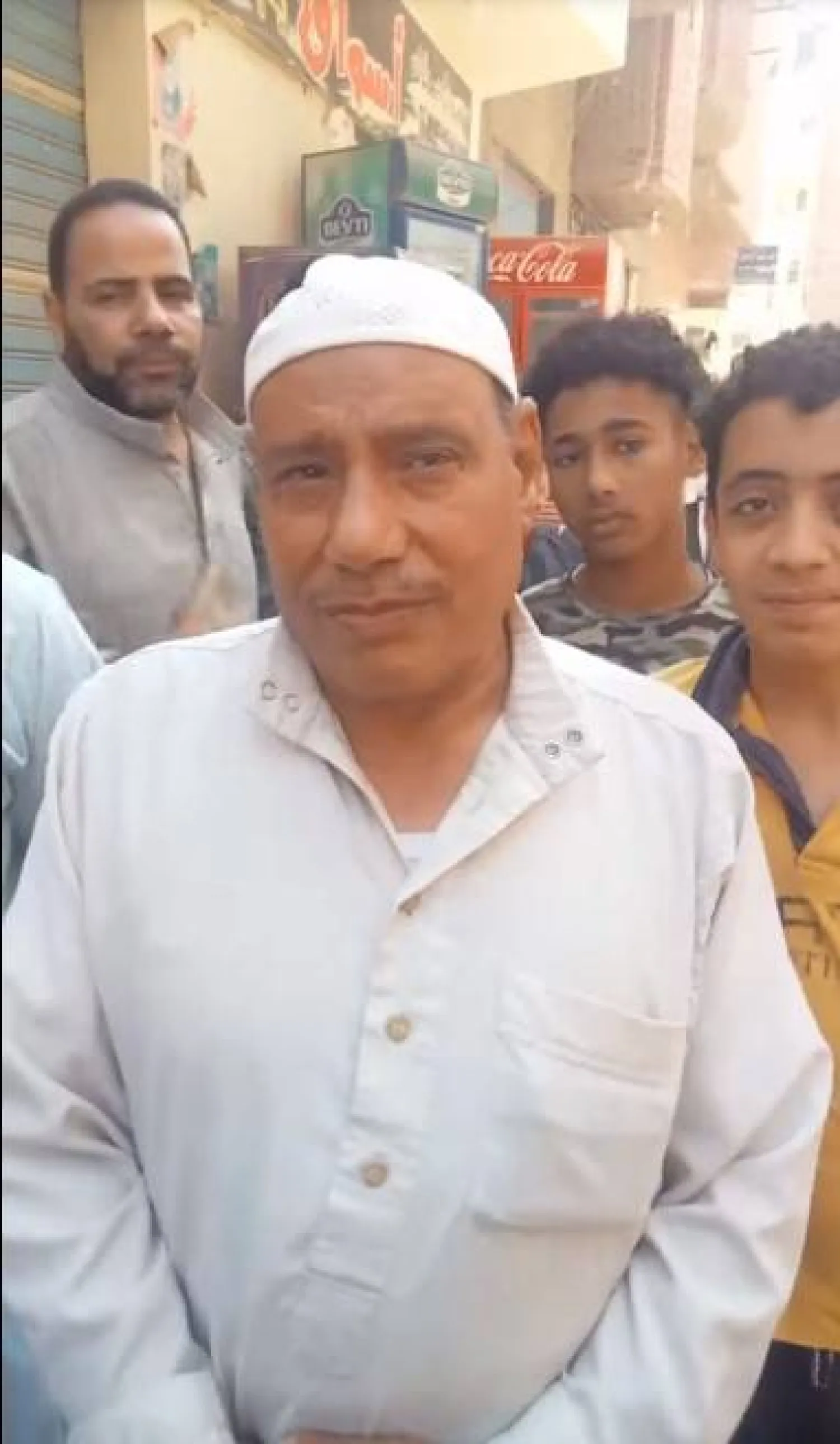  رجب بحة (سكرين شوت من فيديو متداول له)