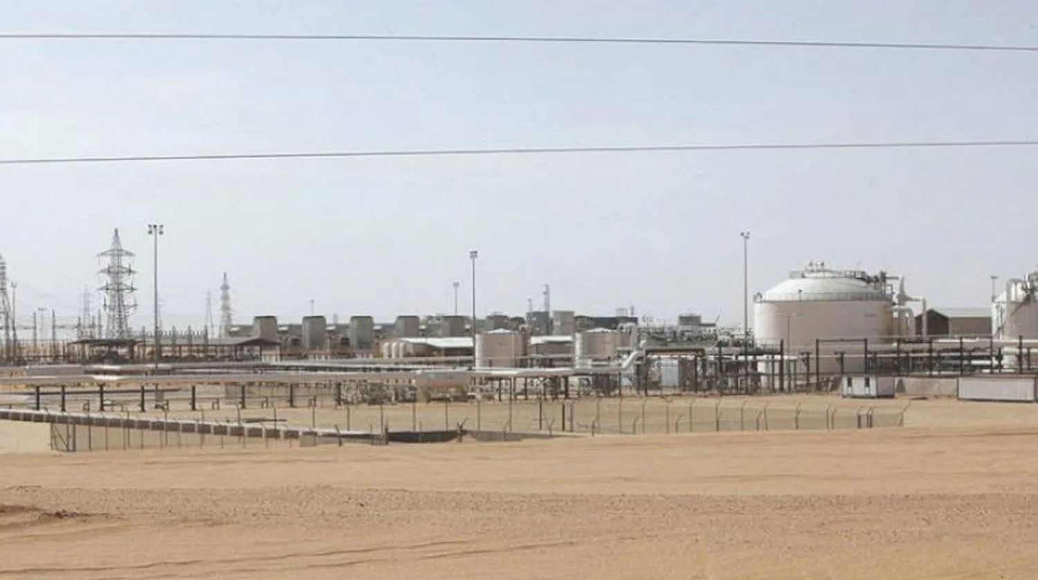 Libyan oilfield AAWSAT AR
