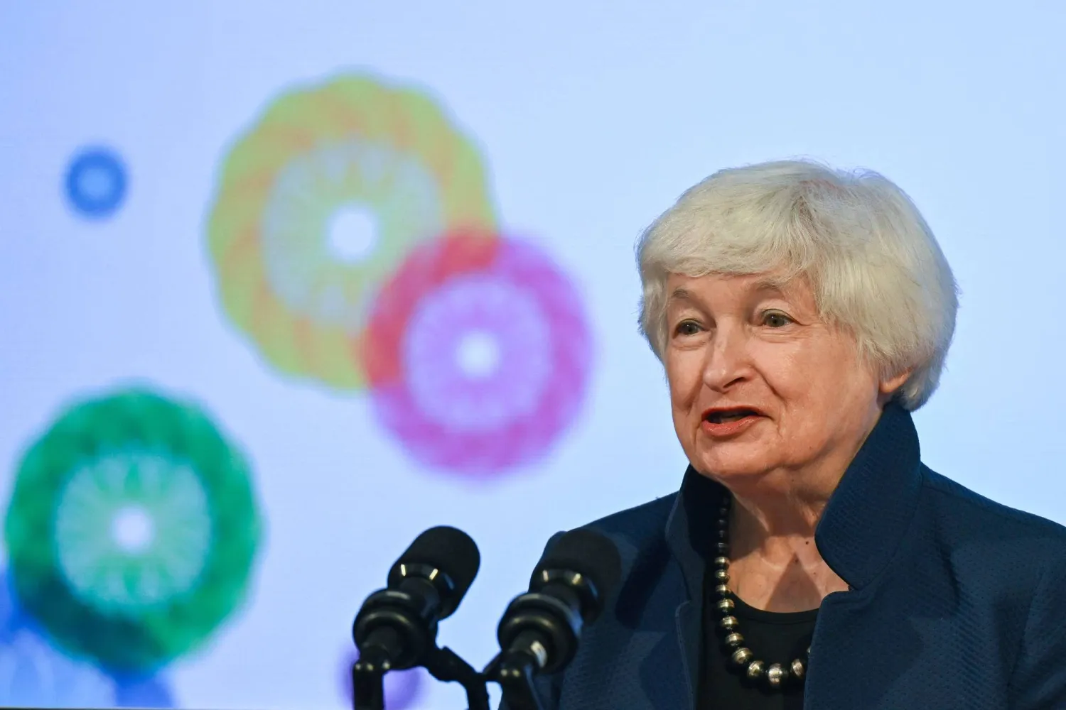 وزيرة الخزانة الأميركية جانيت يلين (أ.ف.ب)