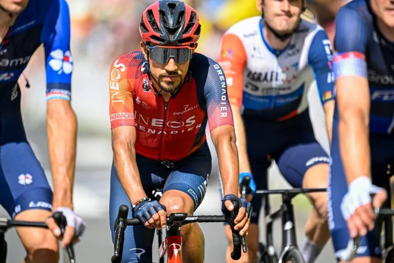 مارتينيز لن يشارك في المرحلة 15 بعد تعرضه لحادث أمس (تويتر)