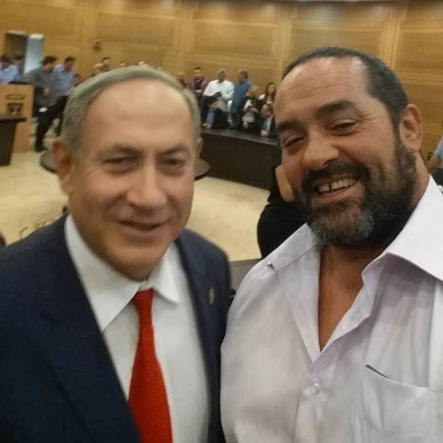 إيتسيك زرقا مع نتياهو