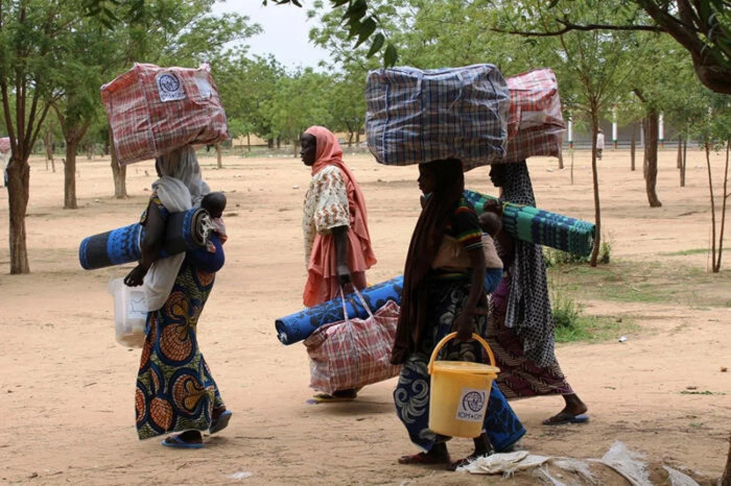 Kamerun'daki Mayo-Tsanaga bölgesinden mülteciler şiddetten kaçıyor. (Birleşmiş Milletler arşiv)