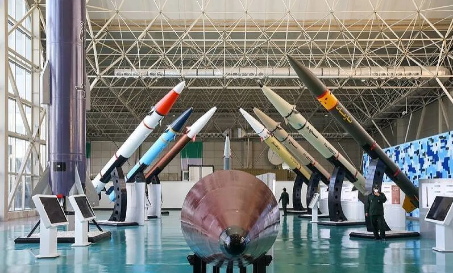 المعرض الدائم للصواريخ الباليستية التابعة لـ«الحرس الثوري» في طهران (فارس)