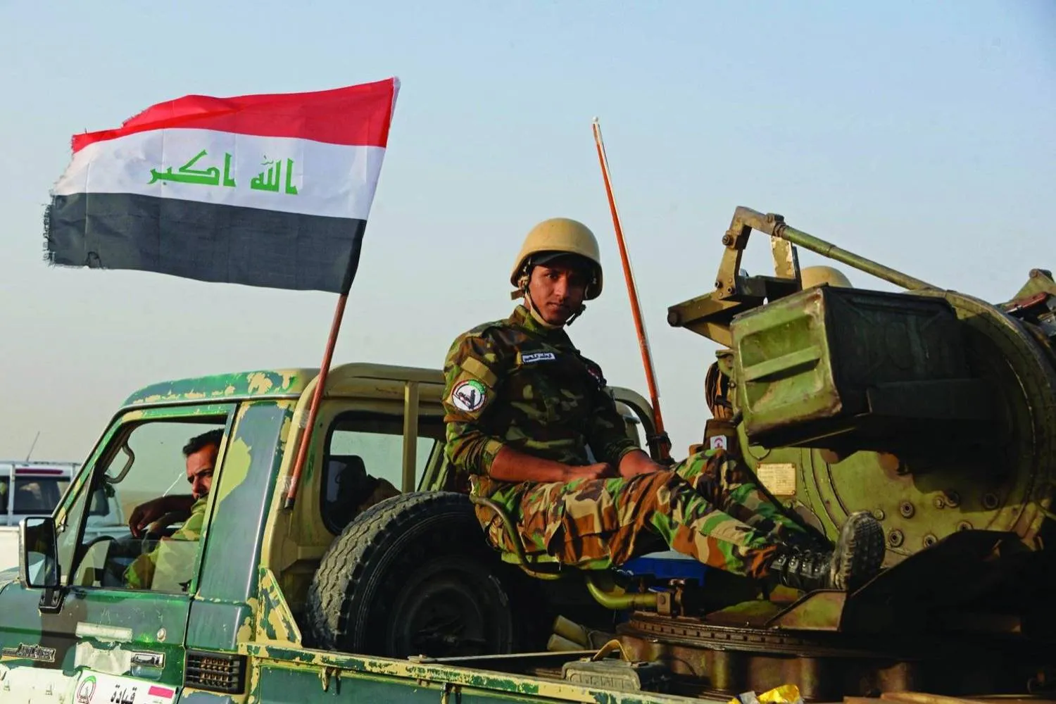 Iraqi security forces search for ISIS terrorists in June. (AFP) 