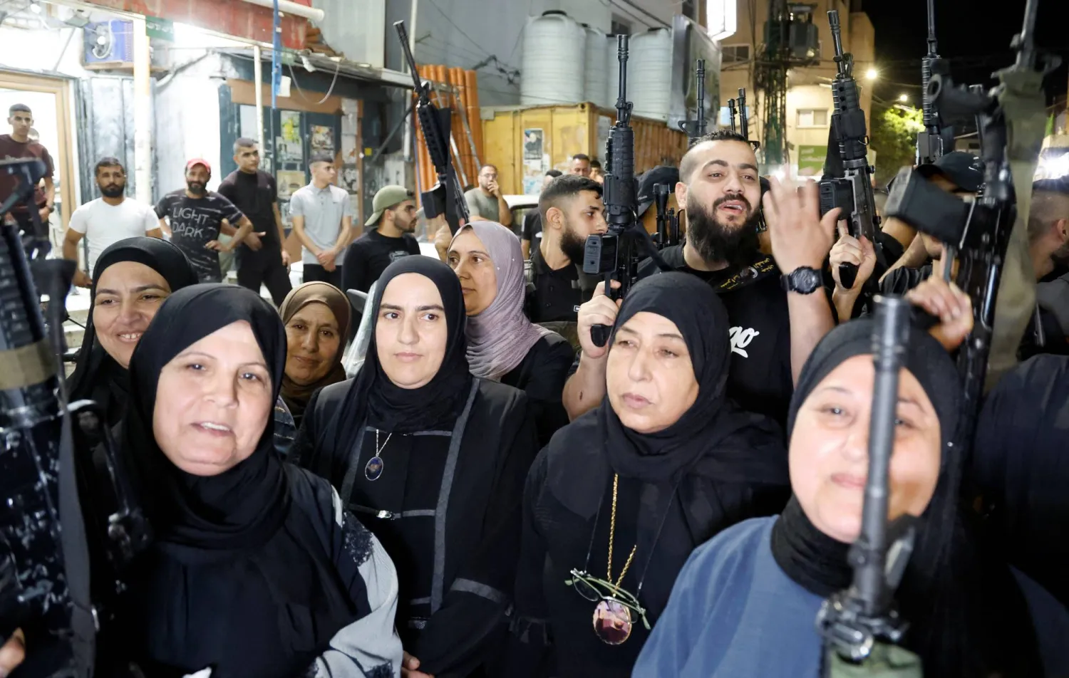 مظاهرات 17 يوليو ضد الاعتقالات التي قامت بها السلطة الفلسطينية في جنين بالضفة (رويترز)