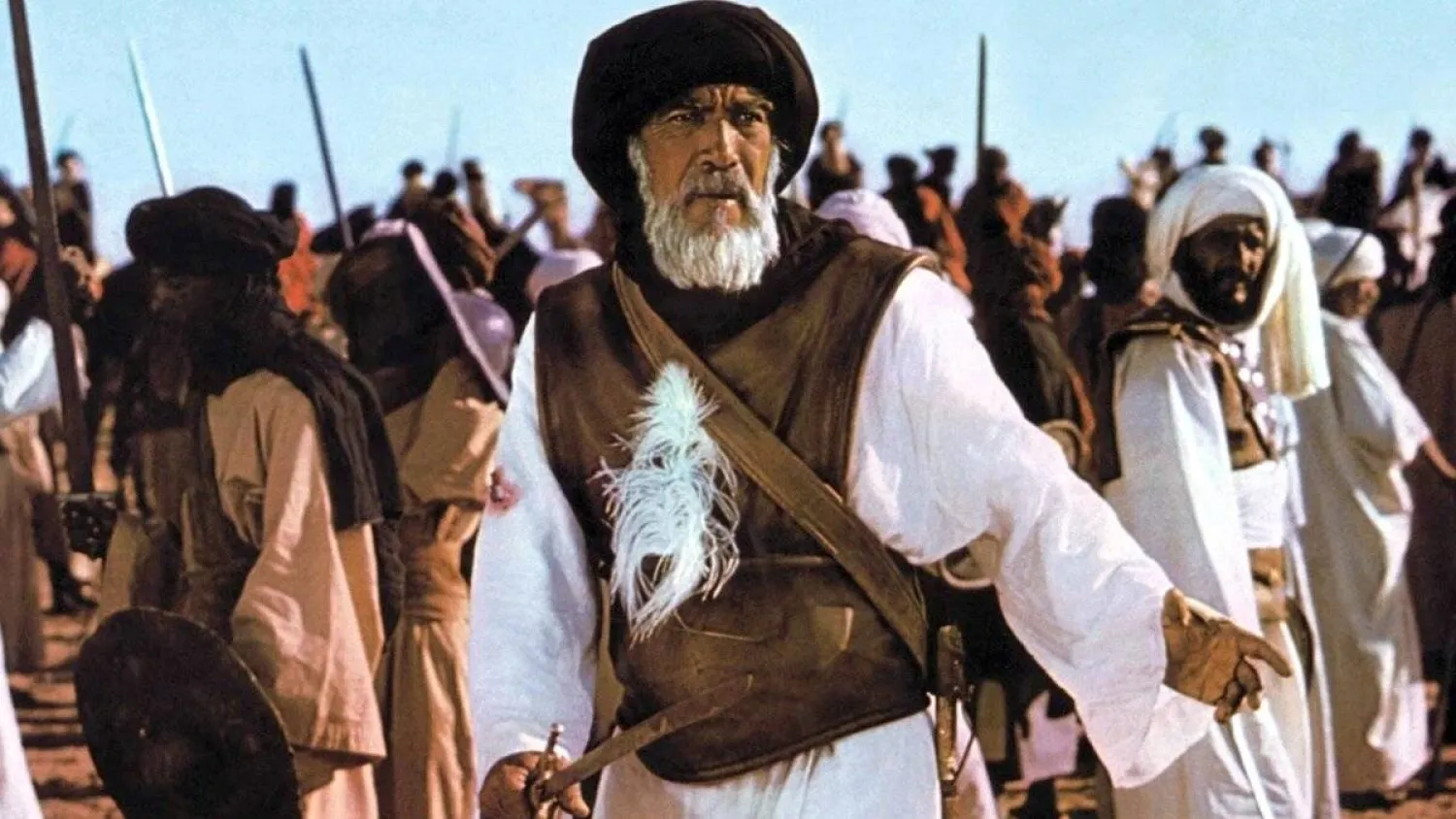 أنتوني كوين في لقطة من فيلم «الرسالة»