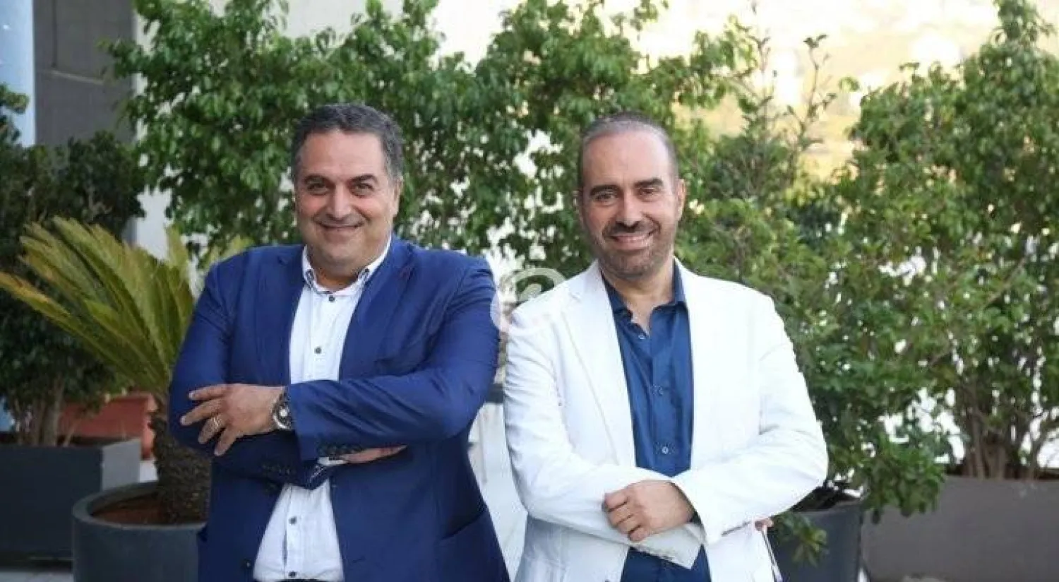 الأخوان الطبيبان فادي وزاهي الحلو (الشرق الأوسط)