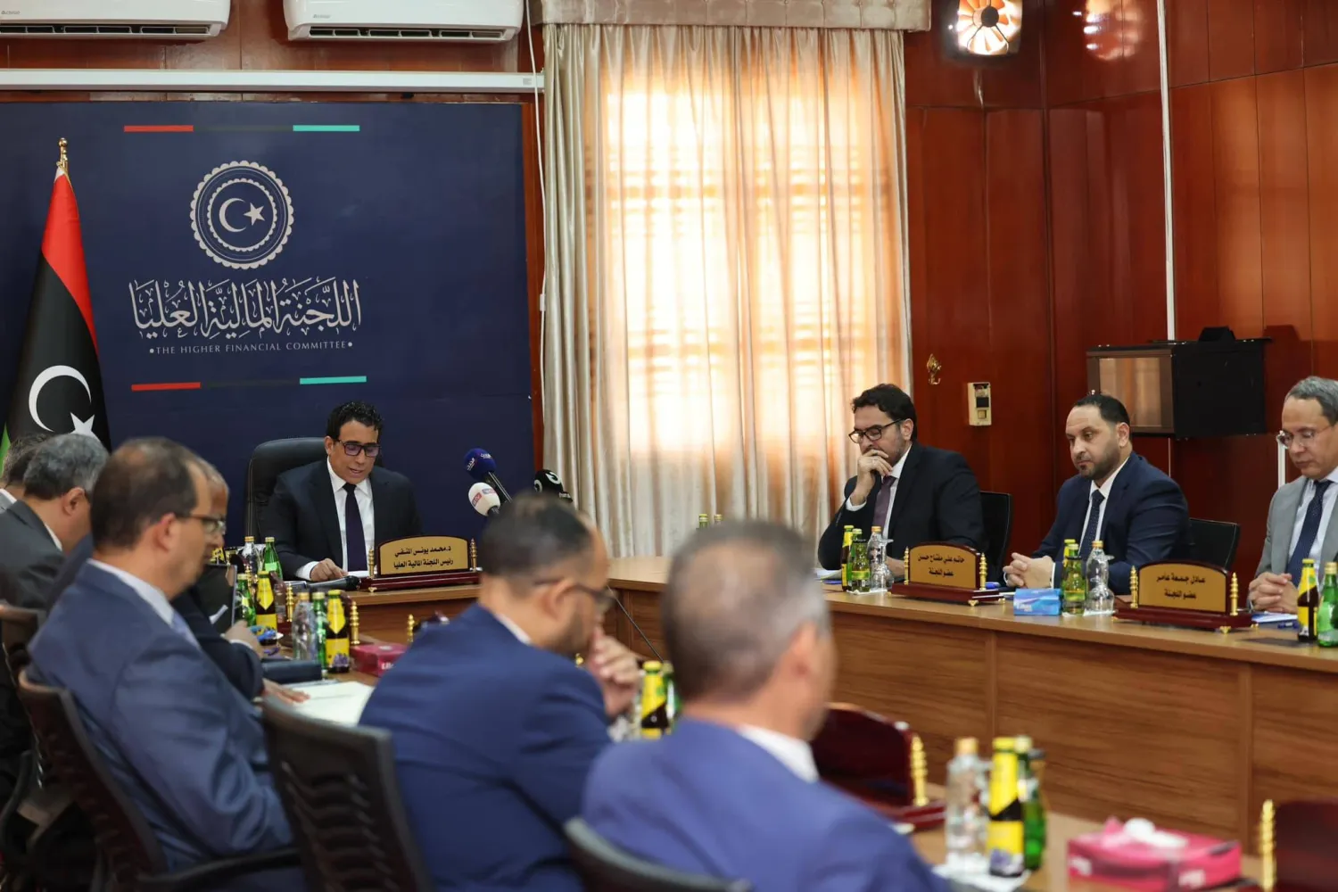 المنفي يترأس الاجتماع الأول للجنة تنظيم ومتابعة الإنفاق العام وتعزيز الشفافية (المجلس الرئاسي الليبي)