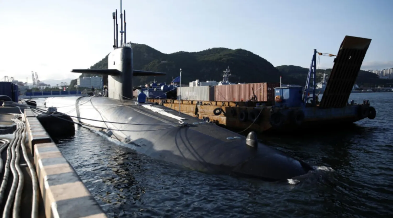 The US submarine's port visit is only a "legitimate defensive response" to Pyongyang's ongoing nuclear threats © WOOHAE CHO / POOL/AFP
