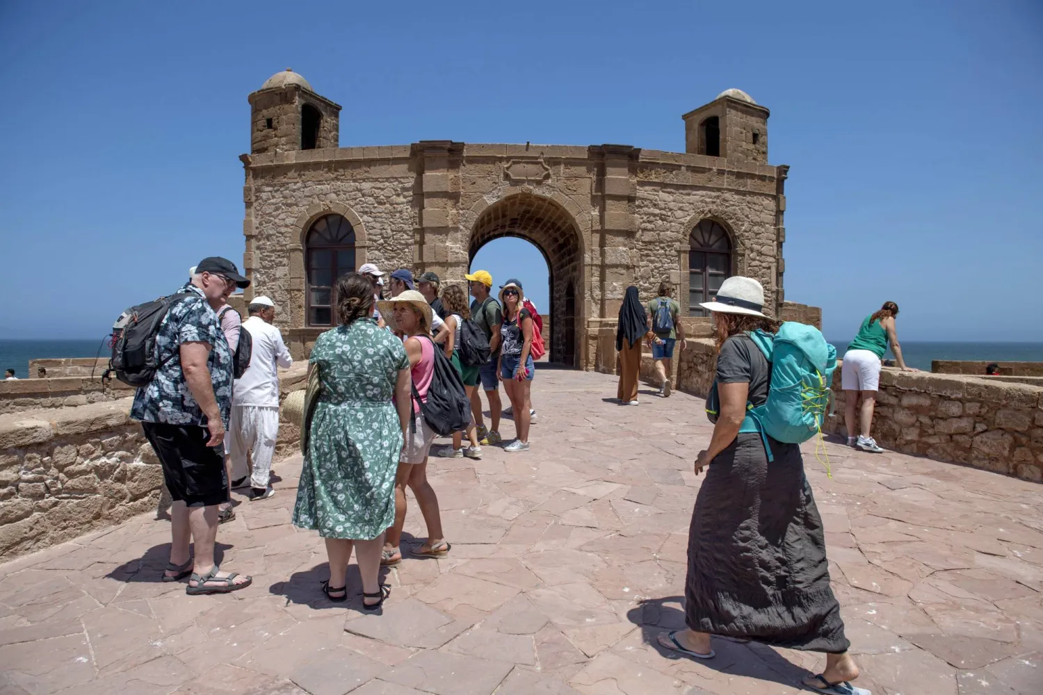 ارتفاع عدد السياح القادمين إلى المغرب منذ إطلاق التأشيرة الإلكترونية «eVisa» في العاشر من يوليو 2022 (إ.ب.أ)