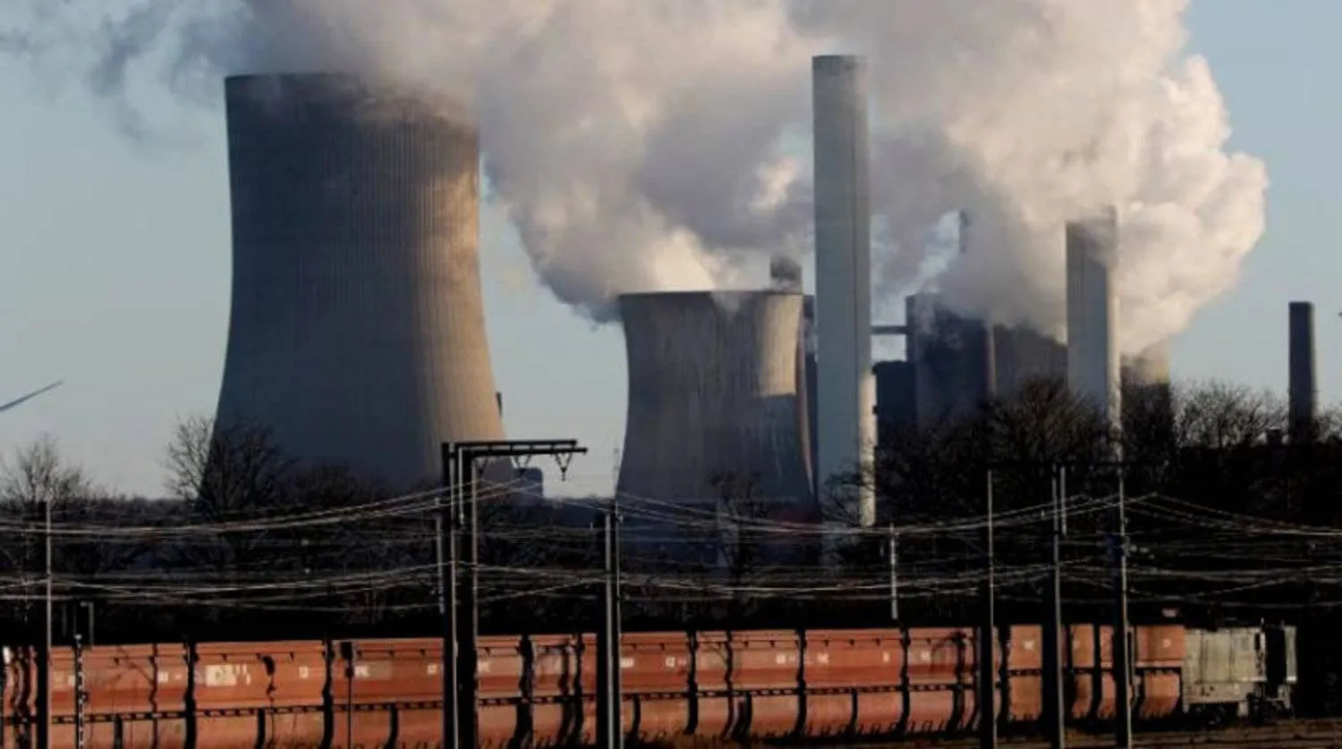 محطة طاقة تعمل بالفحم في ألمانيا (رويترز)