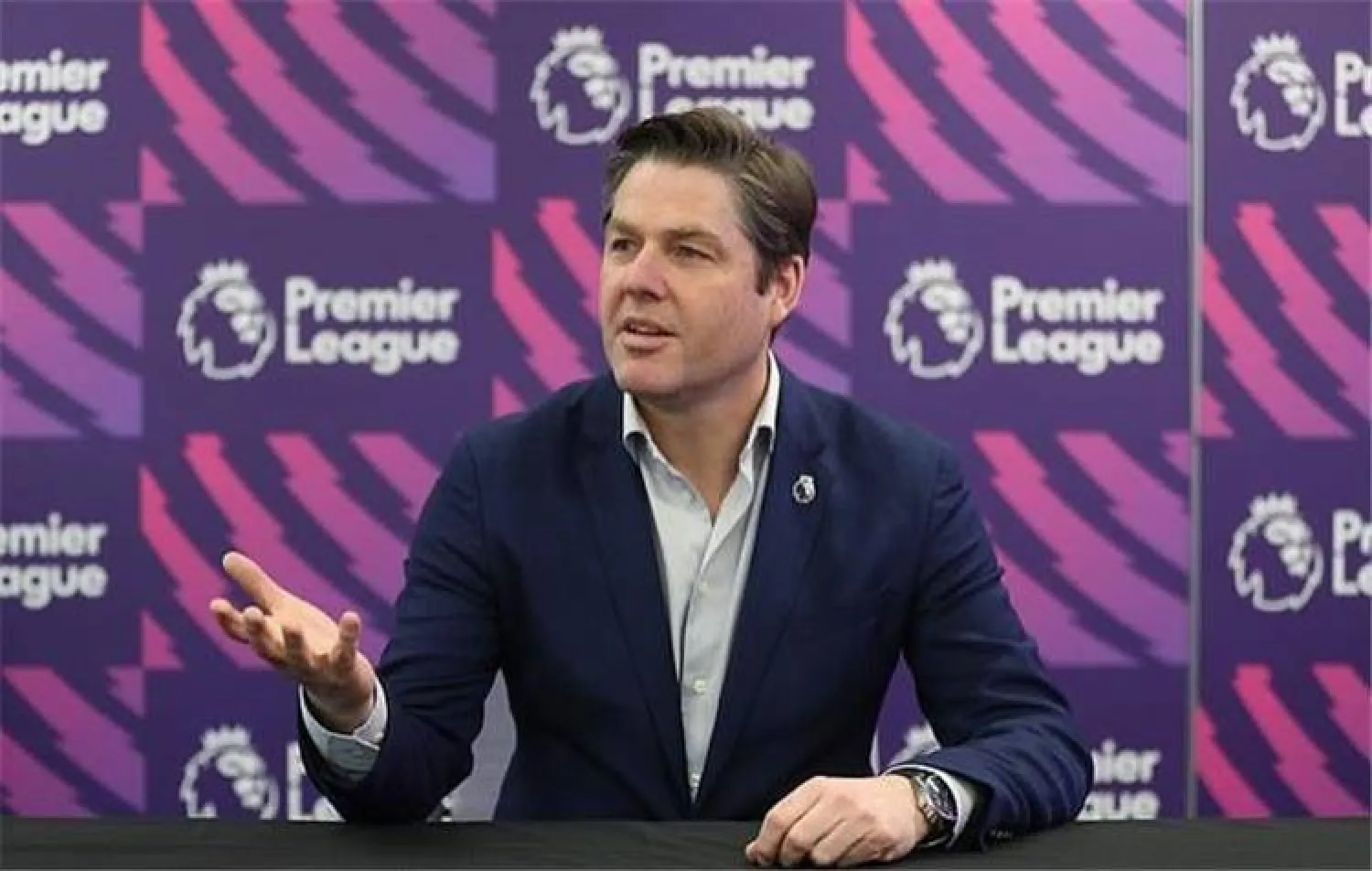 ريتشارد ماسترز الرئيس التنفيذي لرابطة الدوري الإنجليزي الممتاز لكرة القدم (غيتي)