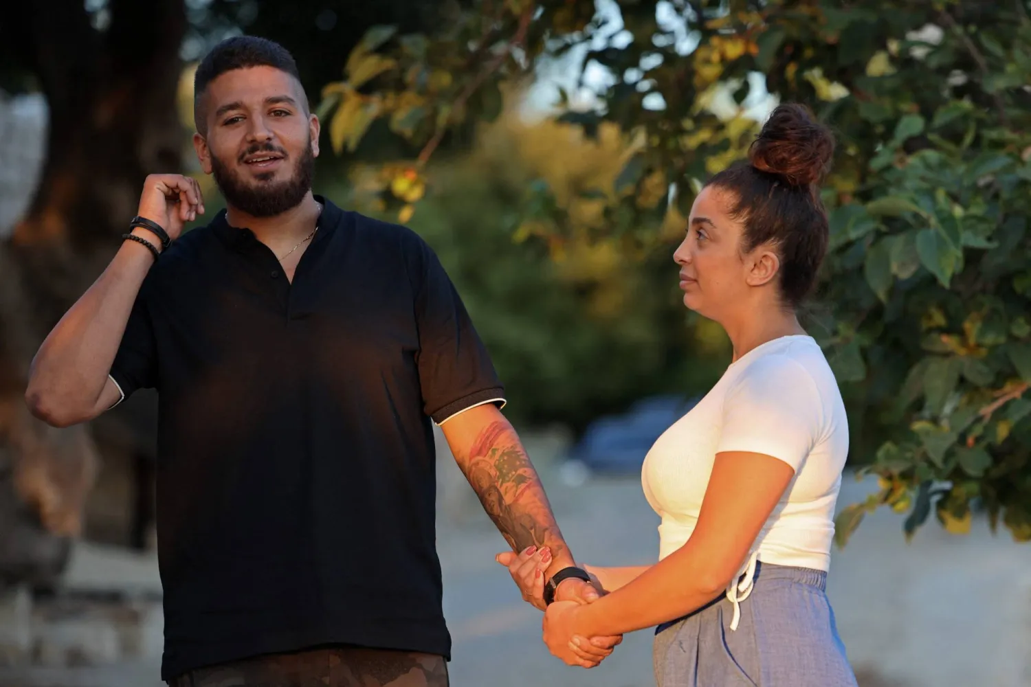 جمعت ويليام نون وماريا فارس مأساة خسارة أعز الناس (أ.ف.ب)