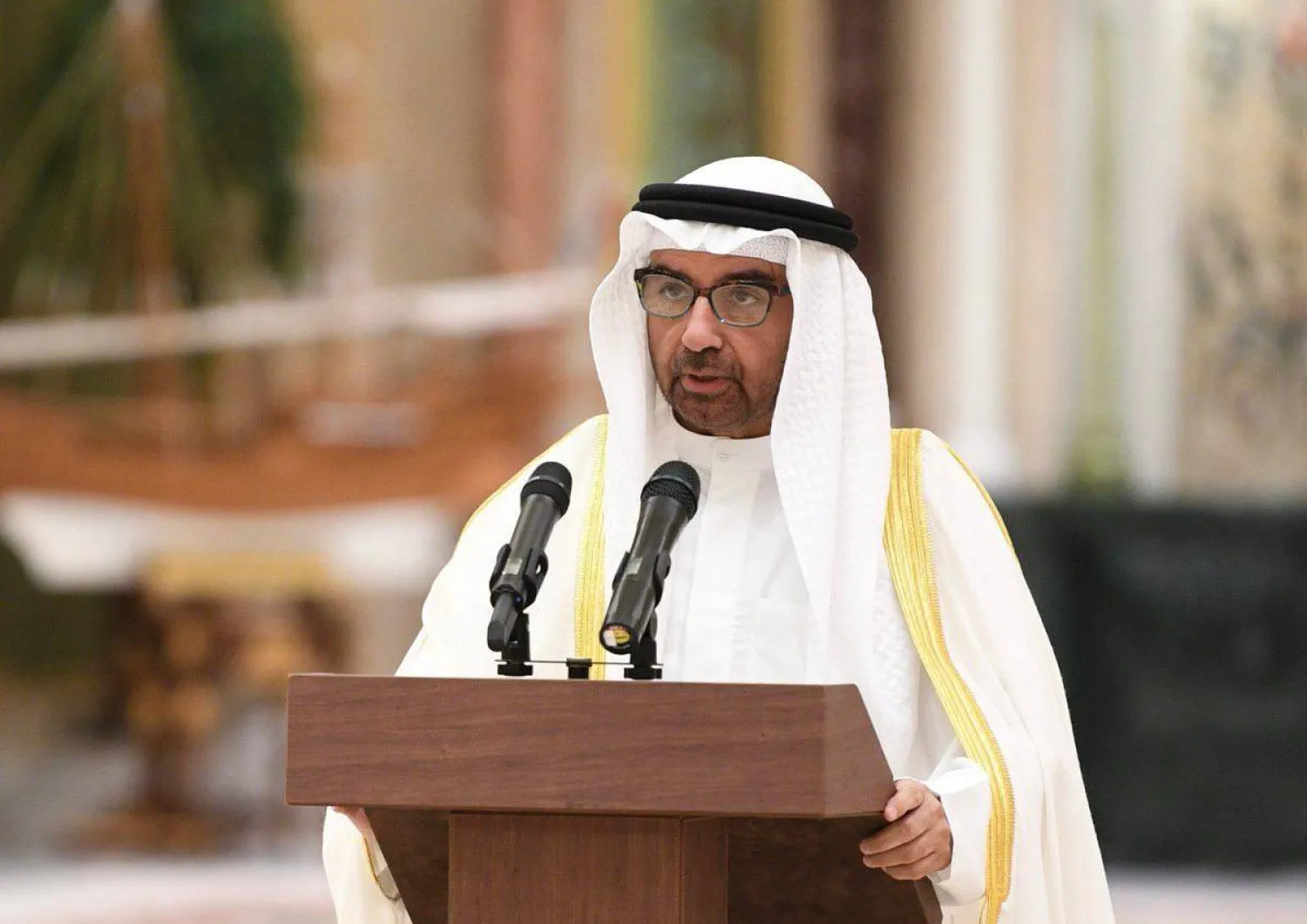 نائب رئيس مجلس الوزراء وزير النفط الكويتي سعد البراك (كونا)