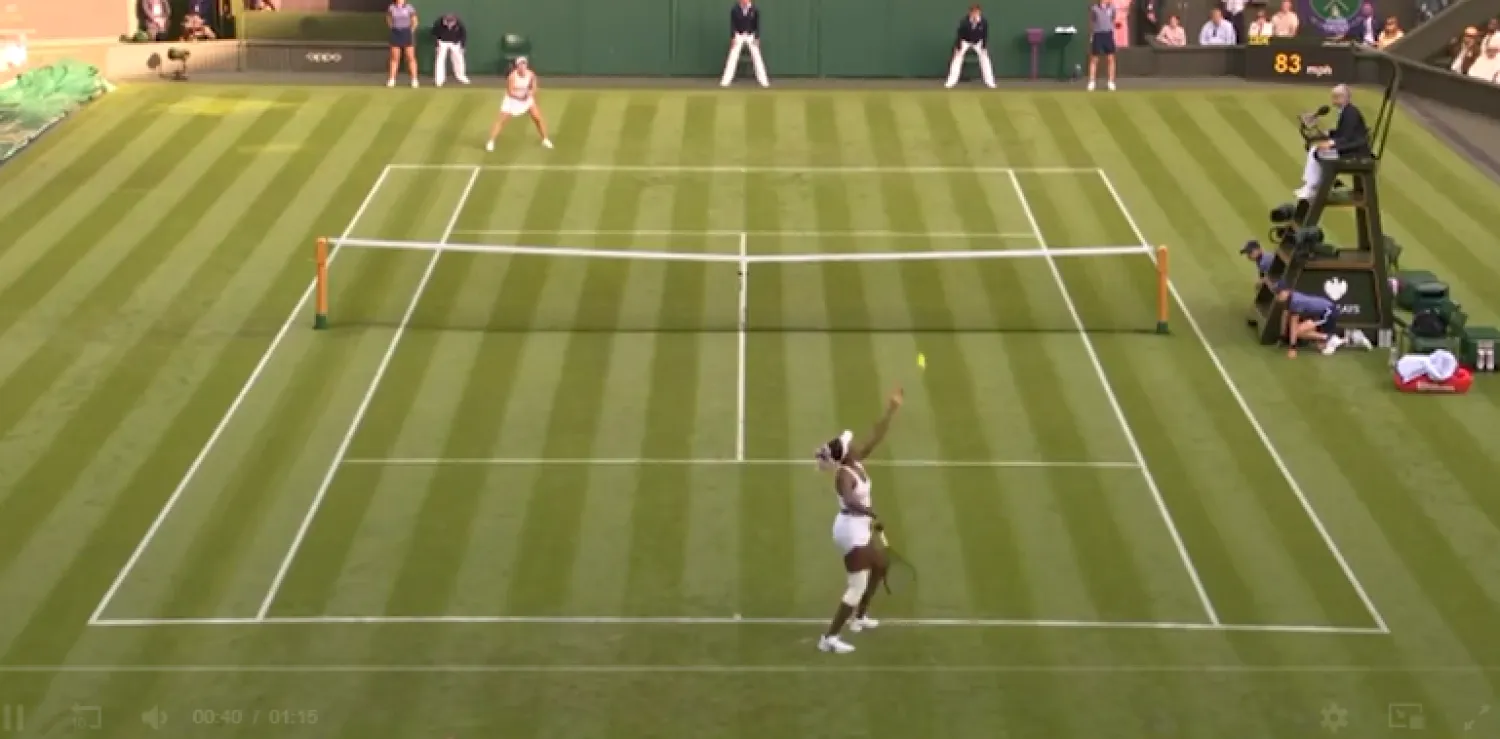 Venus Williams, Wimbledon'a veda ederken hakemin elini neden sıkmadı?