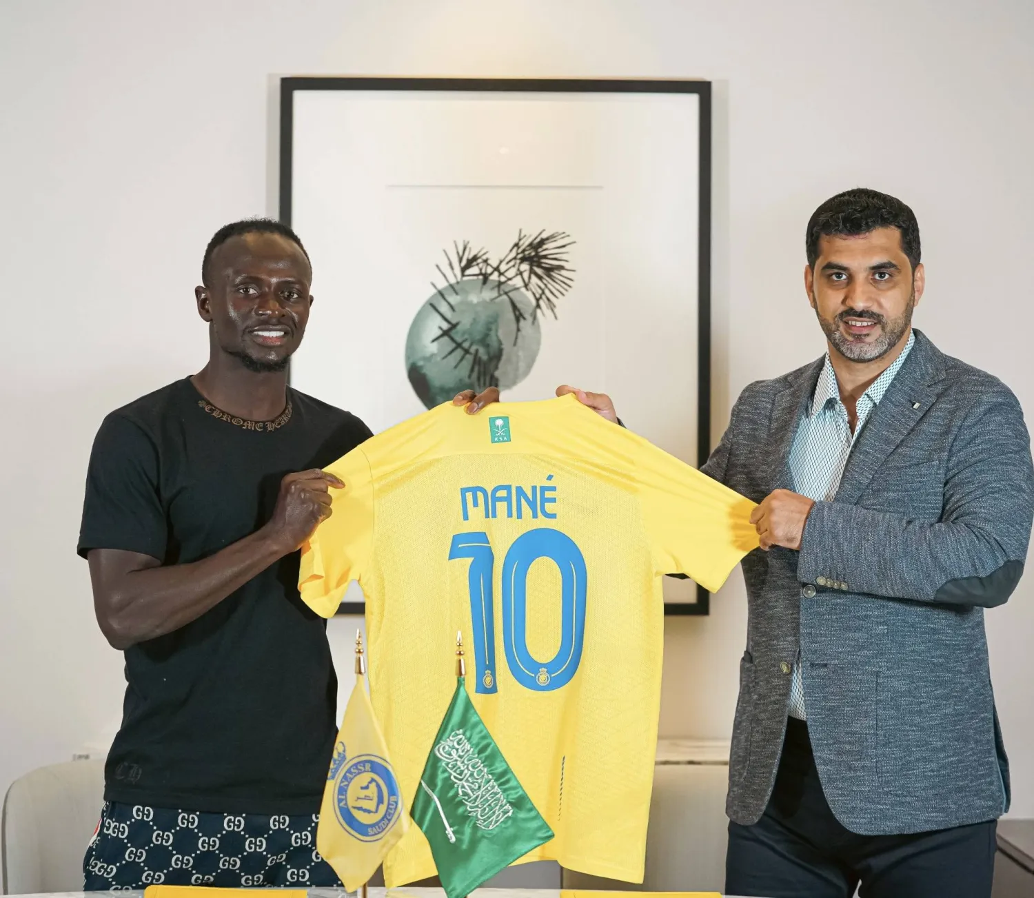 ماني سيحمل رقم 10 في فريق النصر (نادي النصر)