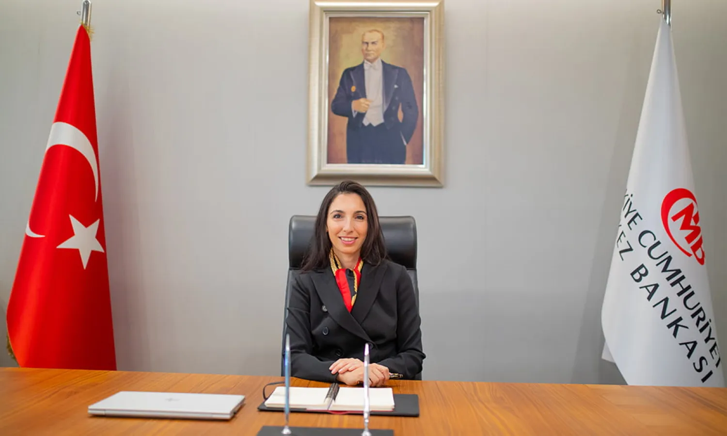 حفيظة غايا إركان محافظة المصرف المركزي التركي (موقع المركزي التركي)