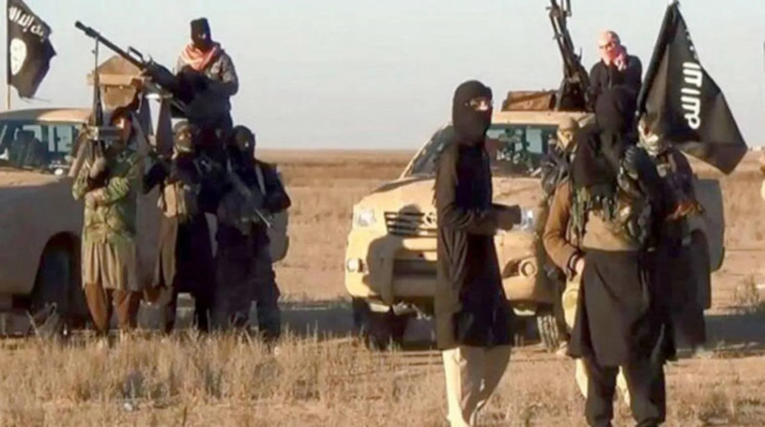 ISIS militants in Syria's Hama. File photo: Syrian Observatory for Human Rights