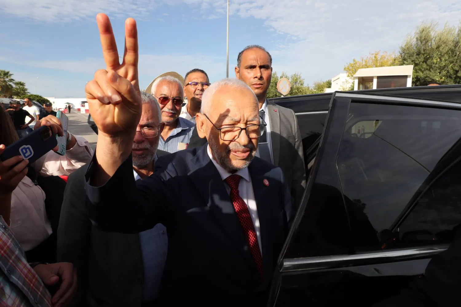 راشد الغنوشي رئيس حكومة «النهضة» (د.ب.أ)