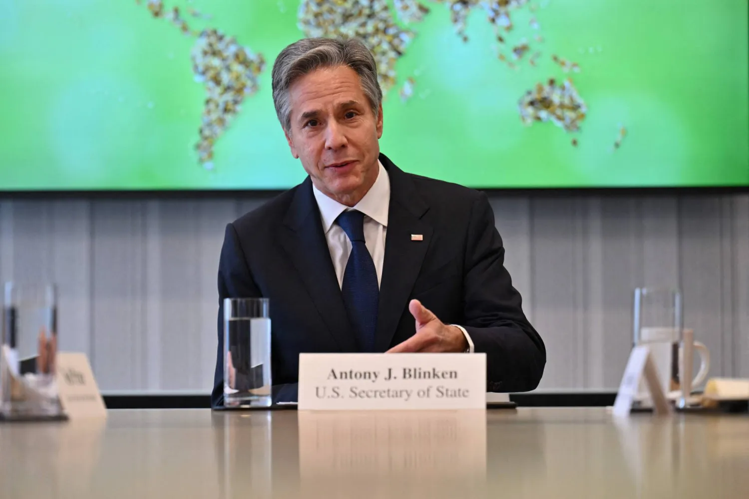 وزير الخارجية الأميركي أنتوني بلينكن (أ.ف.ب)