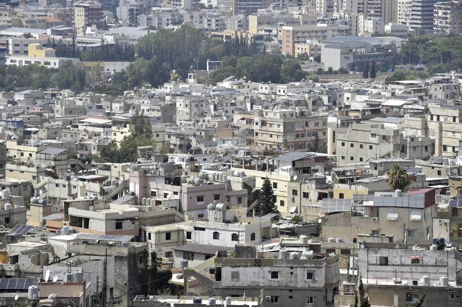 مخيم عين الحلوة في جنوب لبنان (إ.ب.أ)