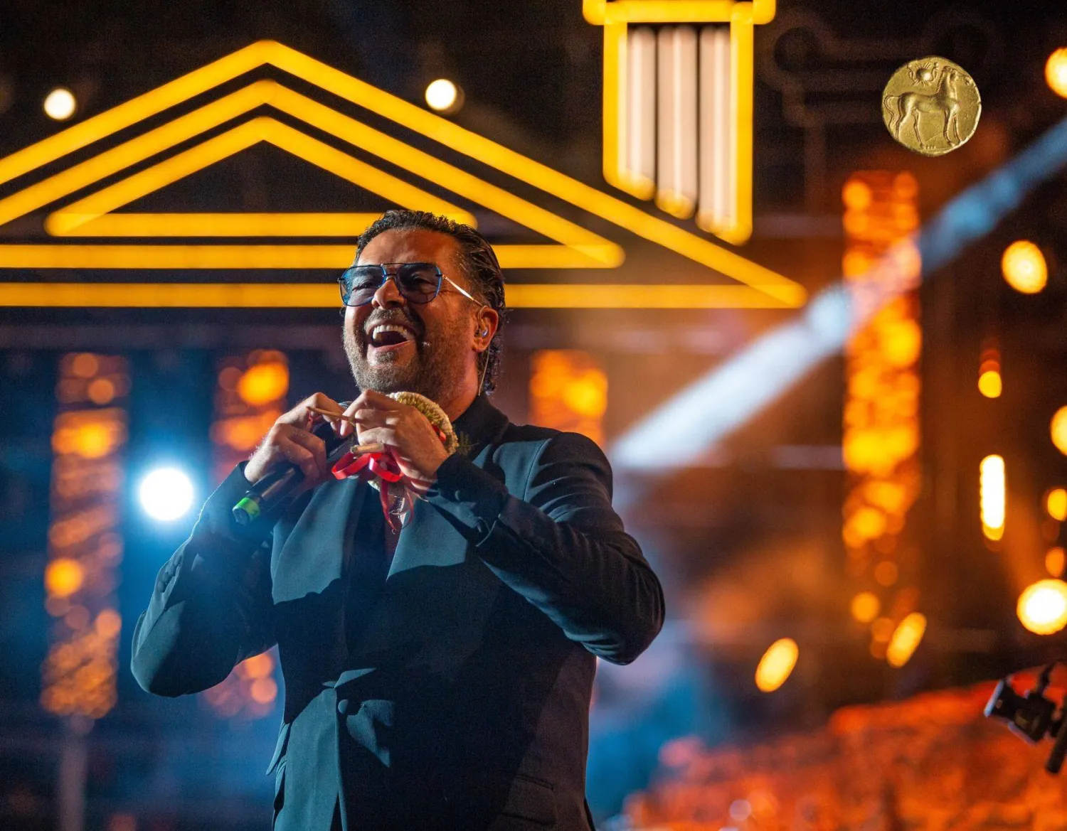 قدم علامة باقة من أغانيه القديمة والجديدة ناهزت 25 أغنية (موقع المهرجان)