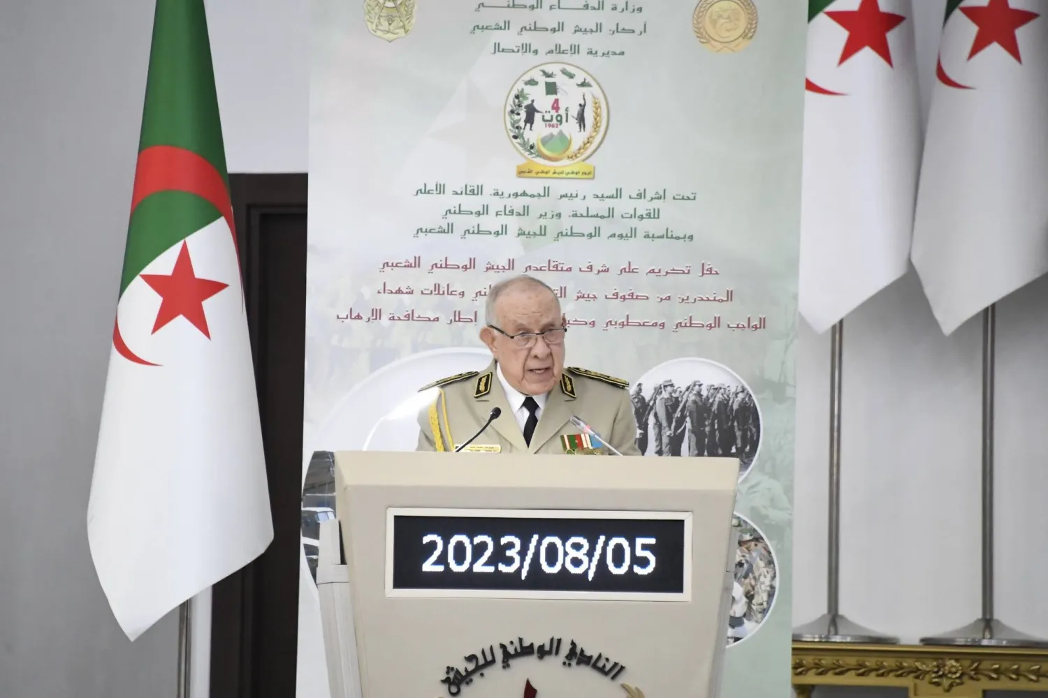 قائد الجيش الجزائري: أحبطنا ما يحاك ضدنا من دسائس ومؤامرات