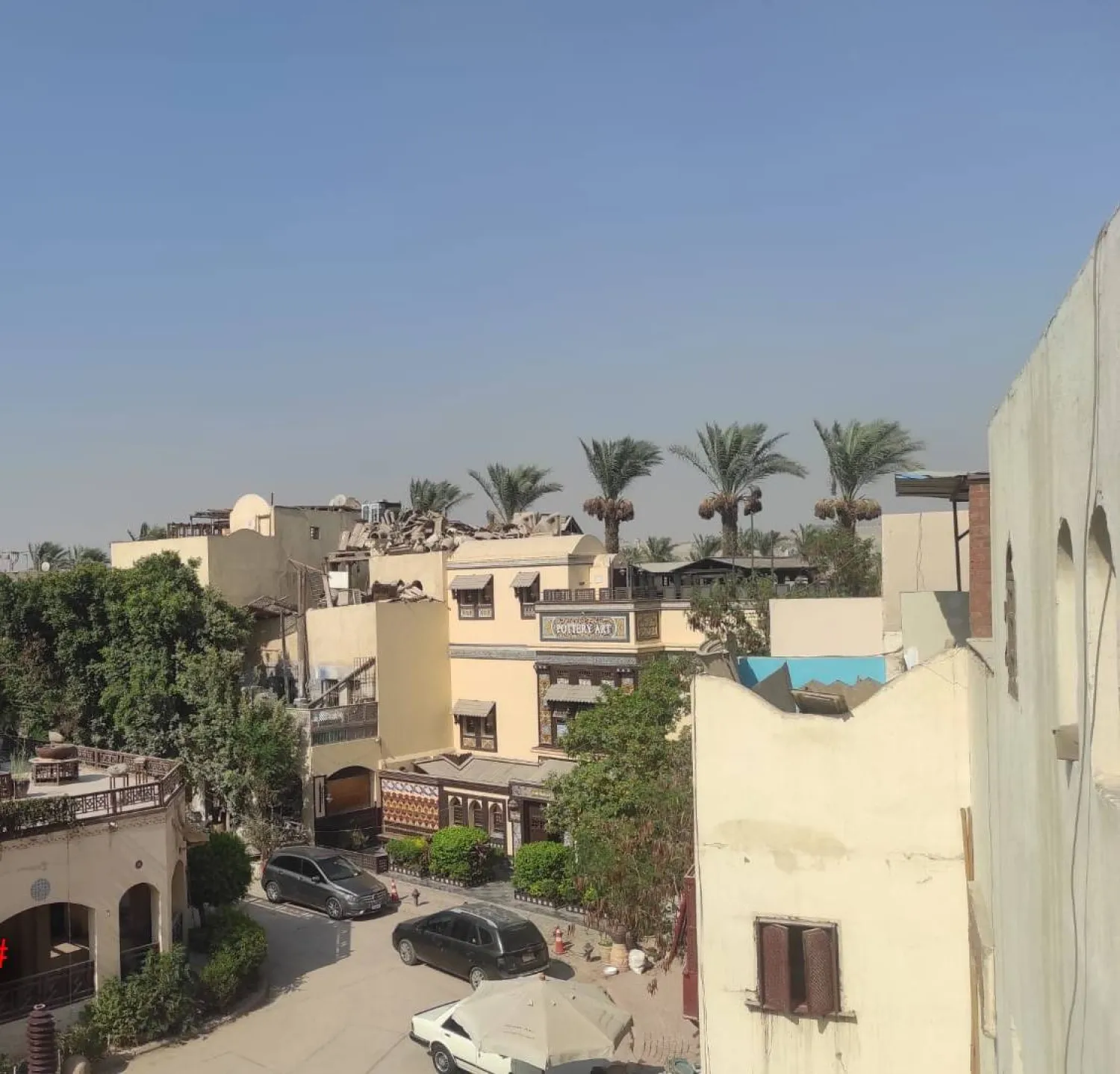 جانب من قرية الفخارين المهددة بالإزالة (إدارة المركز)