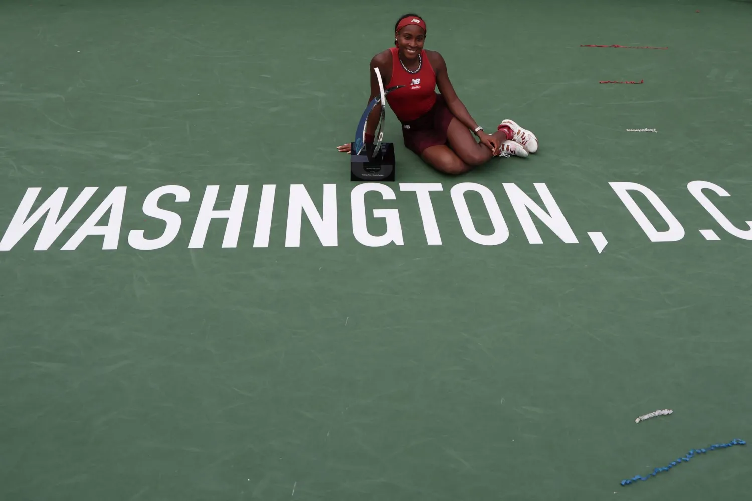 غوف حققت اللقب الرابع في مسيرتها (أ.ف.ب)