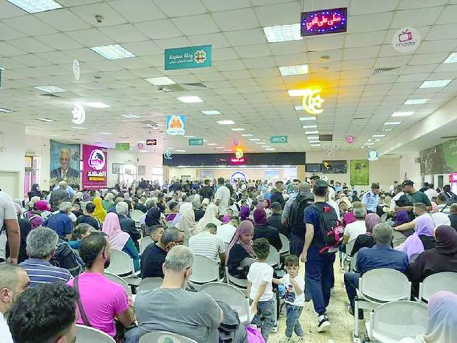 معبر الكرامة بين الضفة وإسرائيل (مواقع تواصل)