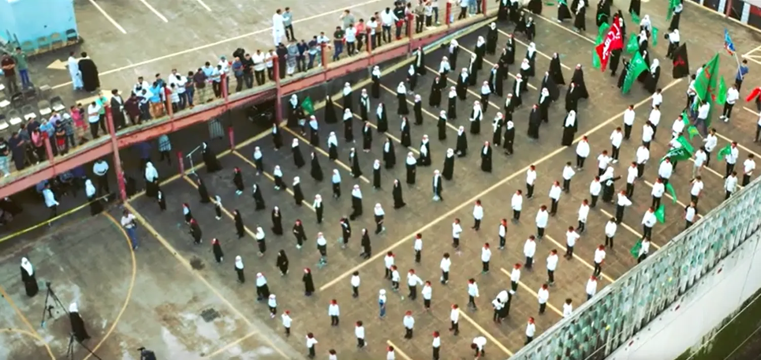 أطفال أميركيون من ولاية تكساس يشاركون في نشيد يرعاه مكتب المرشد الإيراني ونشرته وكالة «تسنيم» التابعة لـ«الحرس الثوري»