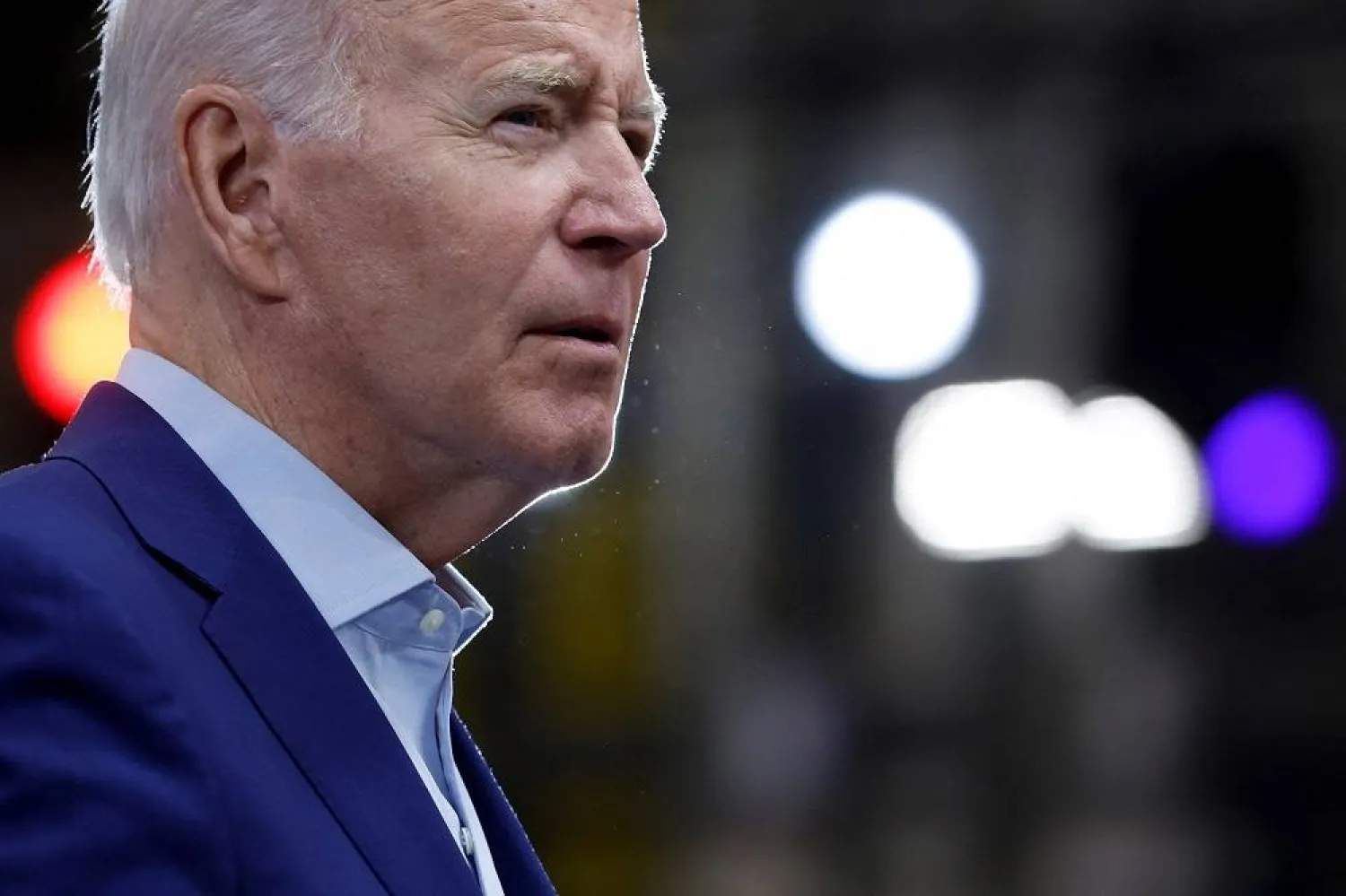 US President Joe Biden delivers remarks on the economy at Arcosa, a wind tower manufacturing facility in Belen, New Mexico, US August 9, 2023. (Reuters)