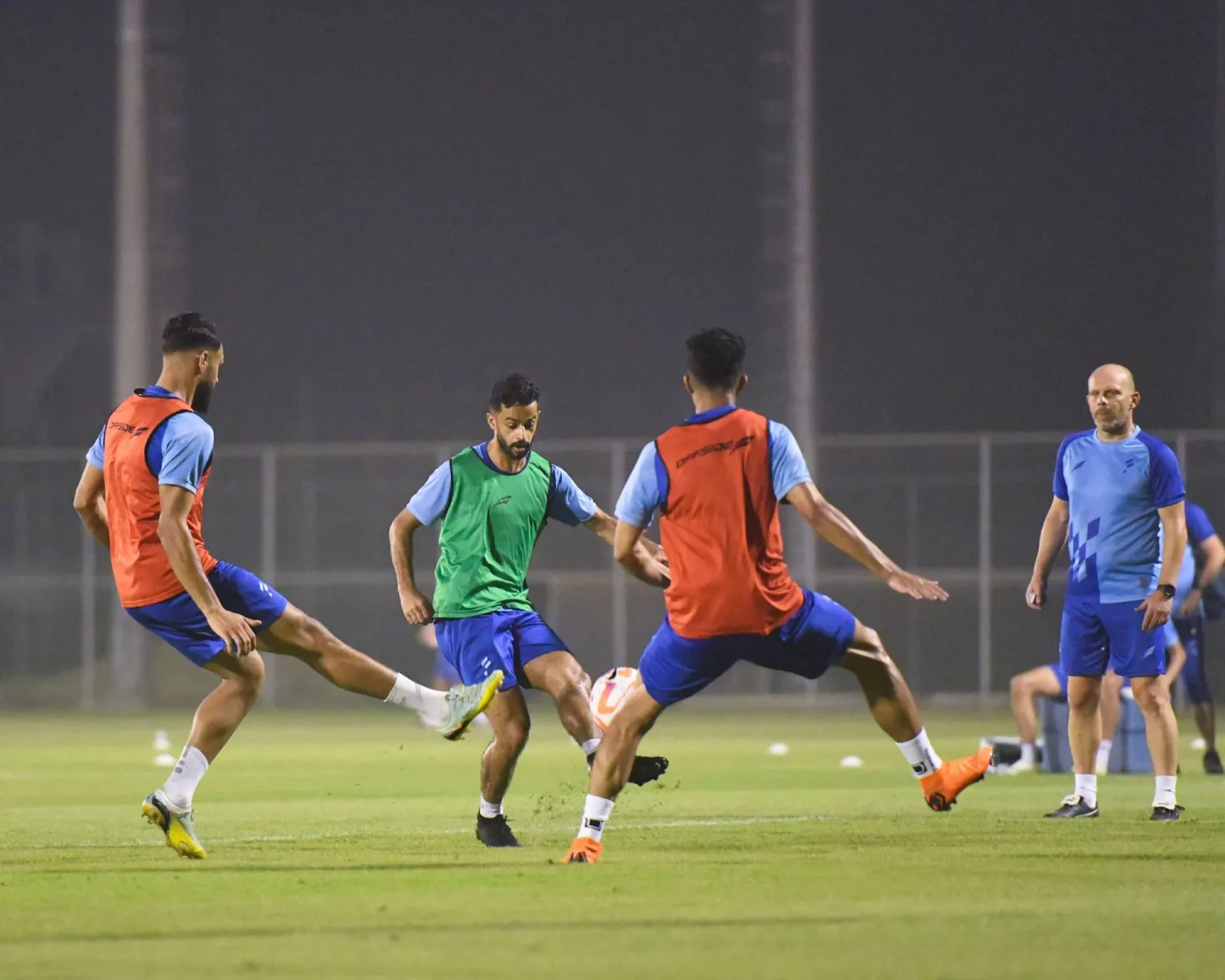 من استعدادات الفتح للمباراة (نادي الفتح)