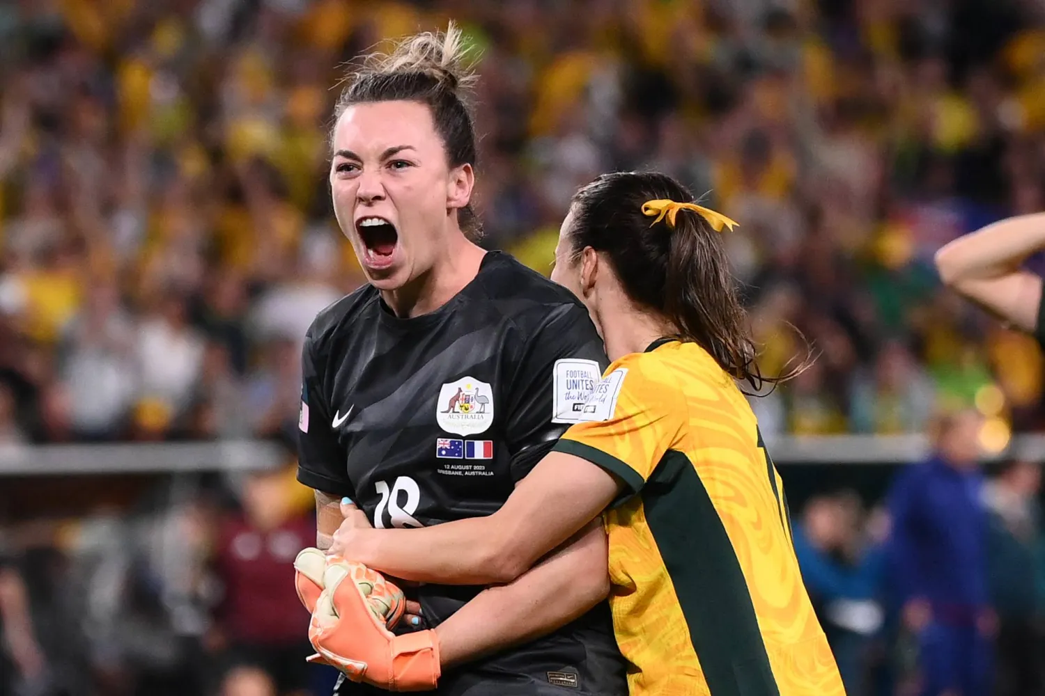 ماكنزي حصلت على إعجاب الكثيرين بفضل أدائها البطولي (أ.ف.ب)