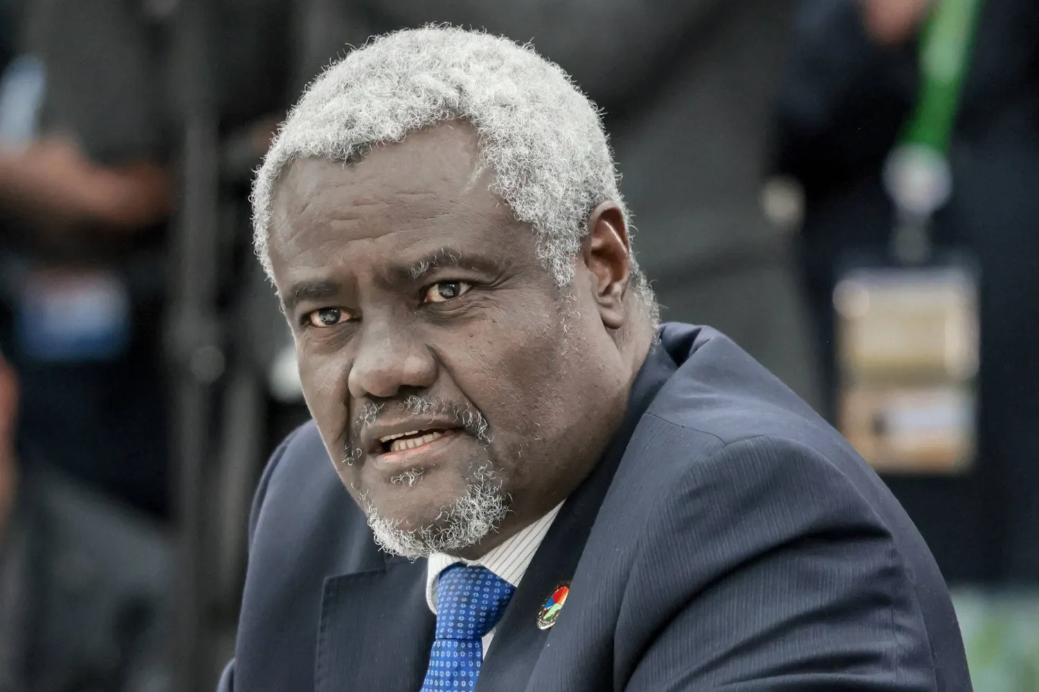 رئيس مفوضية الاتحاد الأفريقي موسى فكي (إ.ب.أ)