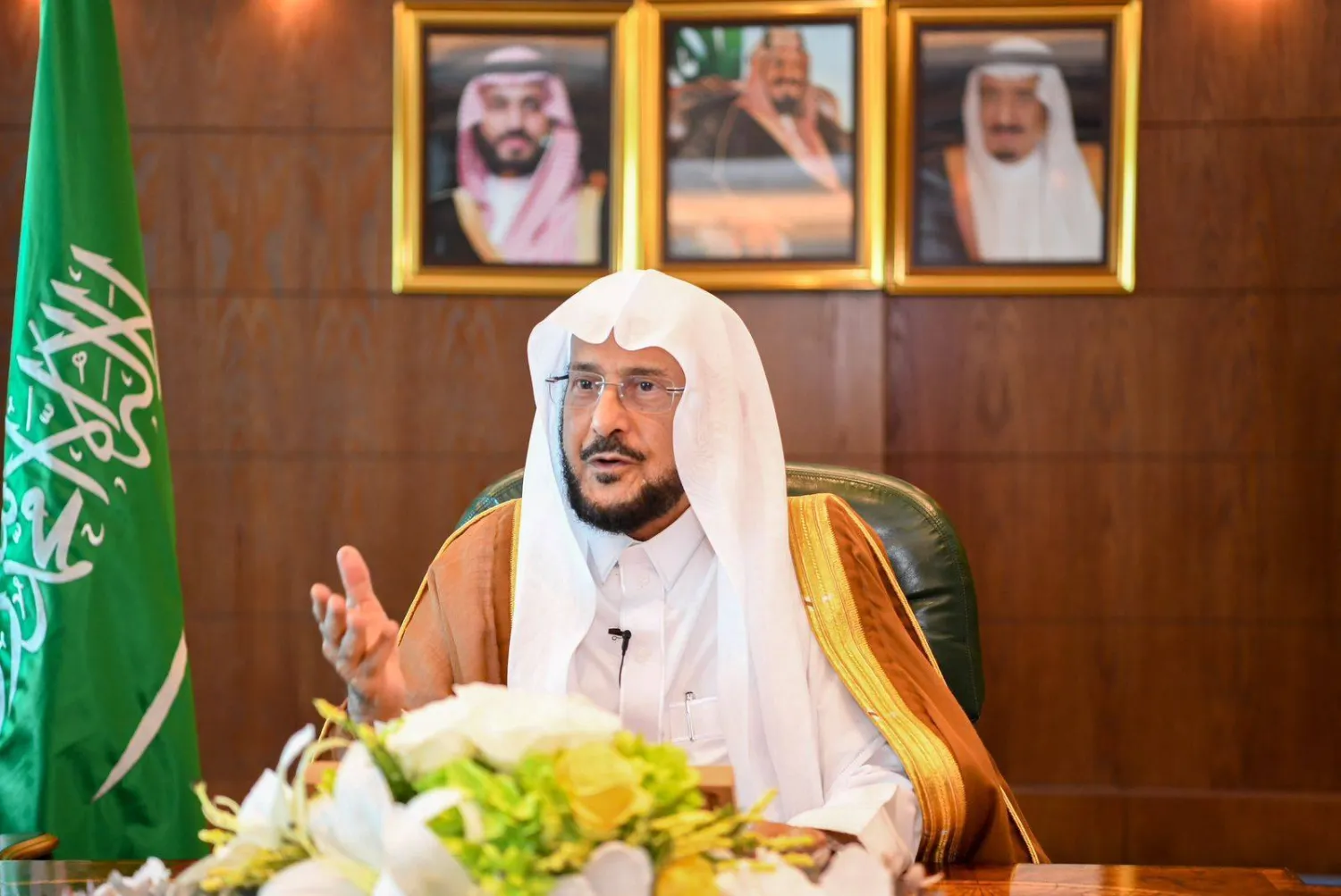 الشيخ الدكتور عبد اللطيف آل الشيخ وزير الشؤون الإسلامية السعودي (الشرق الأوسط)