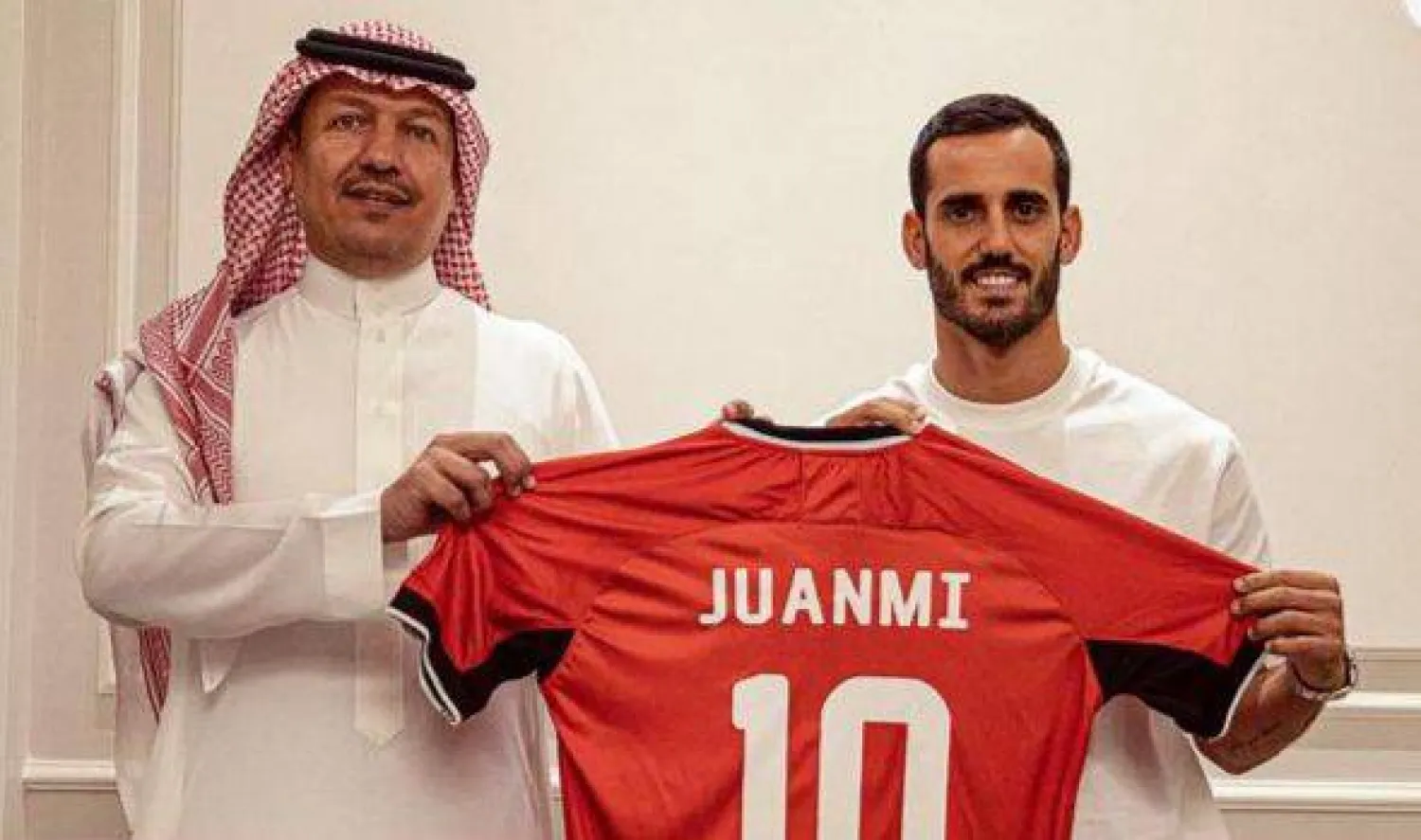 سيمثل خوانمي نادي الرياض لمدة موسم بنظام الإعارة (نادي الرياض)