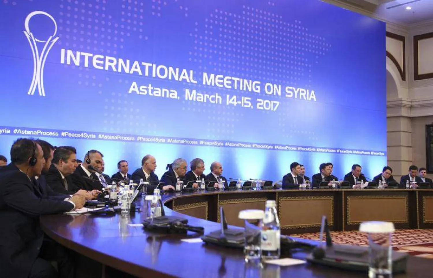 Astana, Suriye’de devam eden krizin çözümü için düzenlenen görüşmelere ev sahipliği yaptı. (Reuters arşivi)