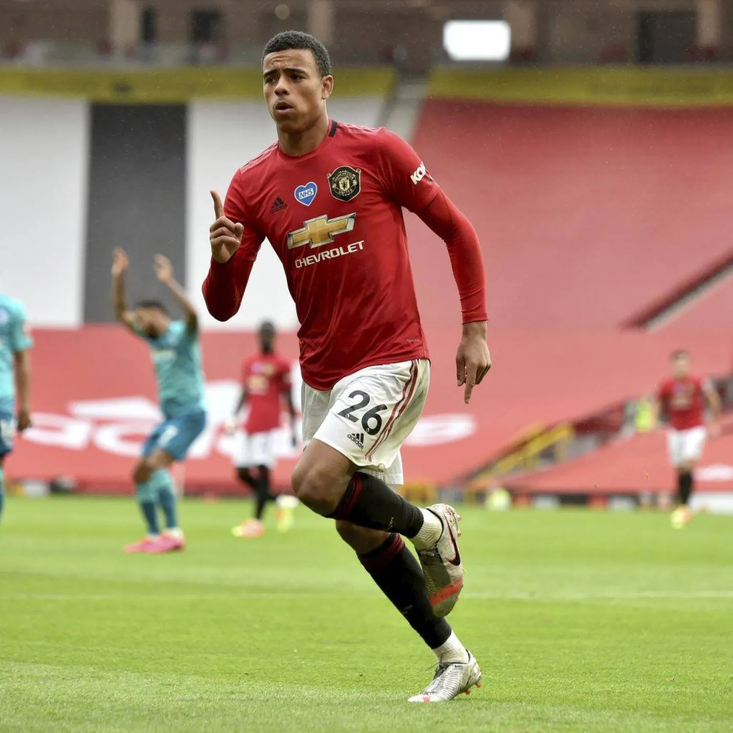 مصير غرينوود في يد لاعبات مانشستر يونايتد (أ.ب)