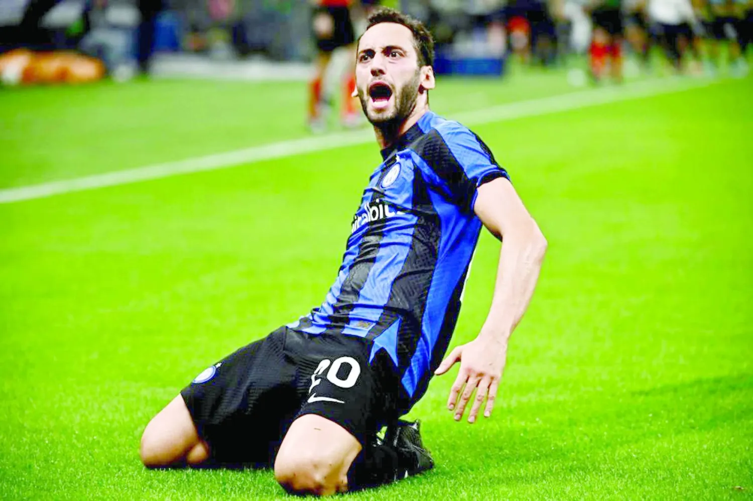 
النجم التركي قدم مستويات مذهلة بقميص الإنتر (الشرق الأوسط)