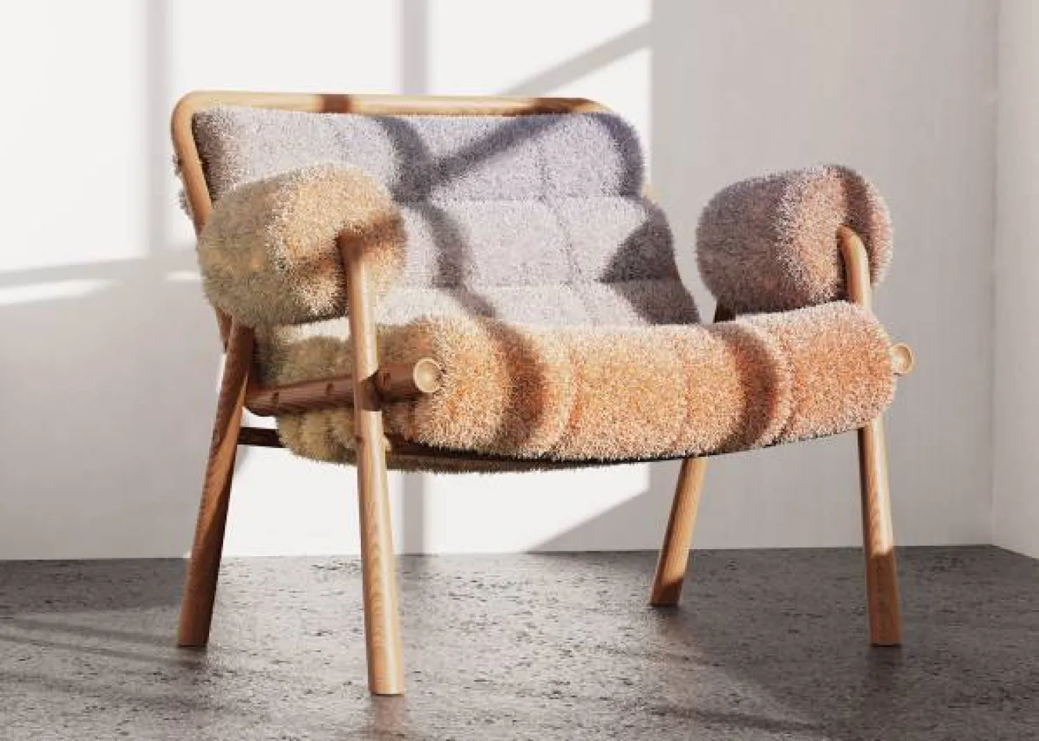 «مقعد الاحتضان» لتلطيف حدّة التوتر عند الأشخاص (شاكي مبتكرة المقعد)