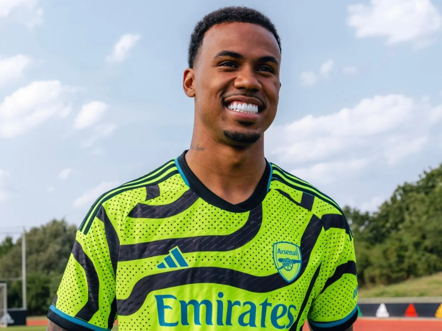 غابرييل في تدريبات أرسنال الأخيرة (نادي أرسنال) 