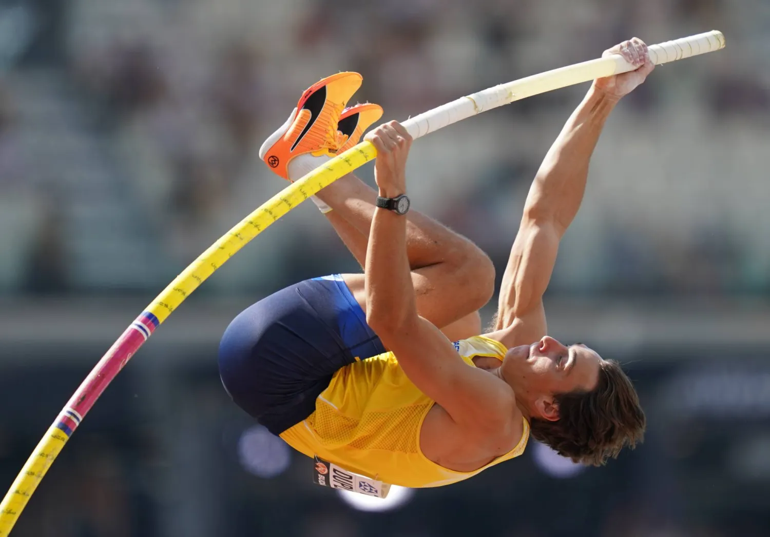 النجم السويدي مرشح للذهبية (د.ب.أ)