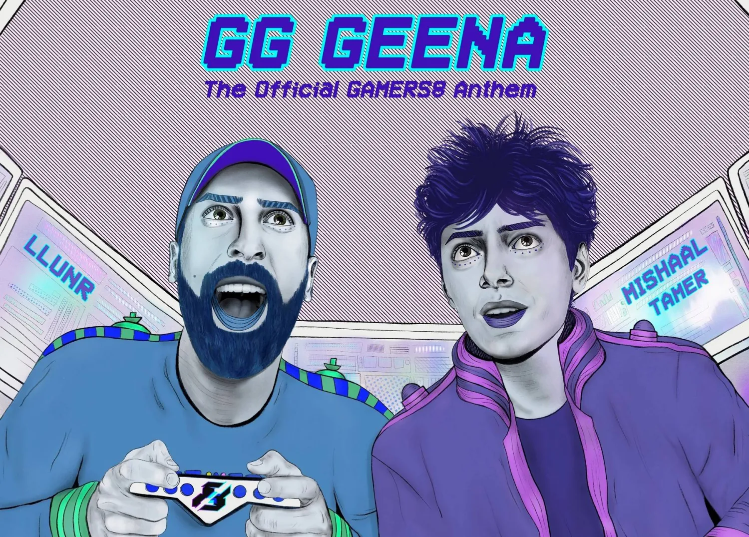 ملصق الأغنية الرسمية لـ«موسم الجيمرز» من أداء مشعل تمر و«لونار» (سبوتيفاي)