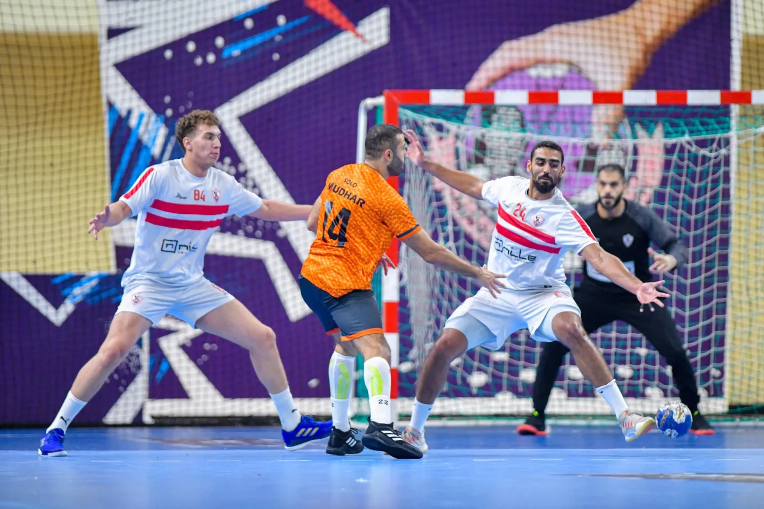 الزمالك بلغ المواجهة النهائية على حساب مضر السعودي (الشرق الأوسط)