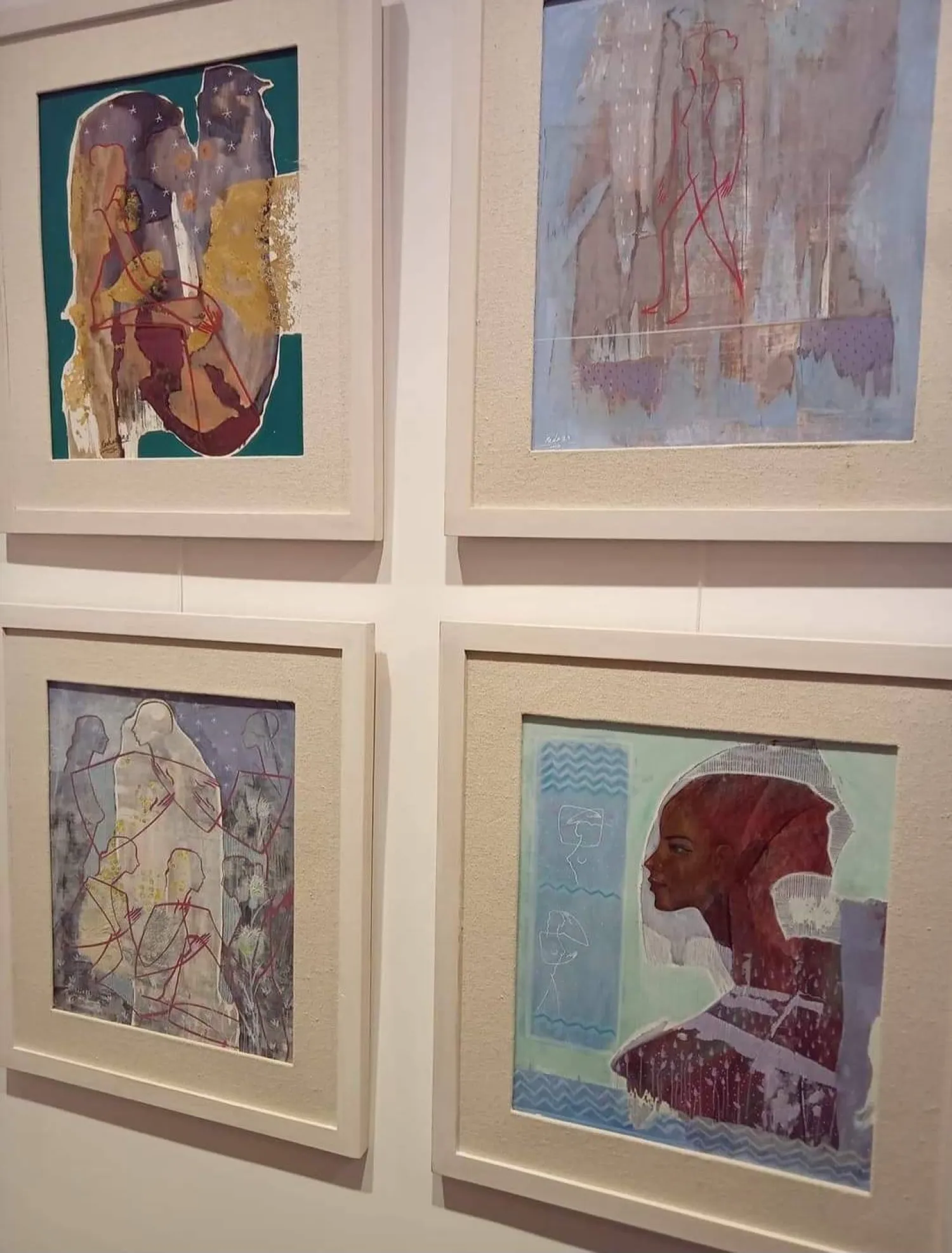 جانب من المعرض (الشرق الأوسط)