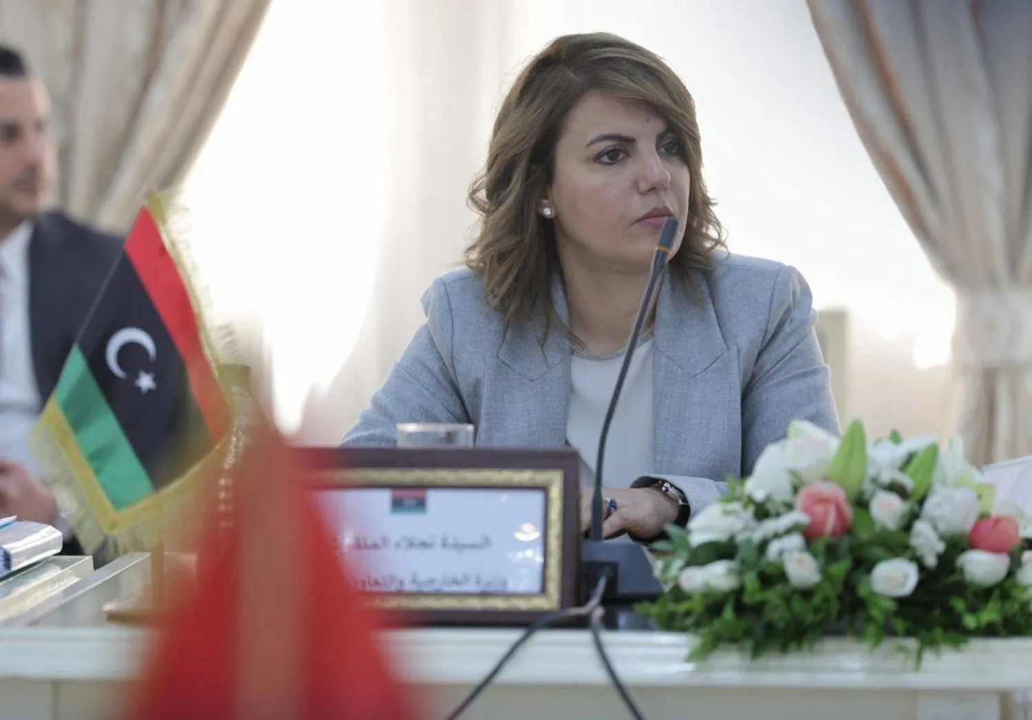 Libya Dışişleri Bakanı Necla el-Menguş  (Reuters)